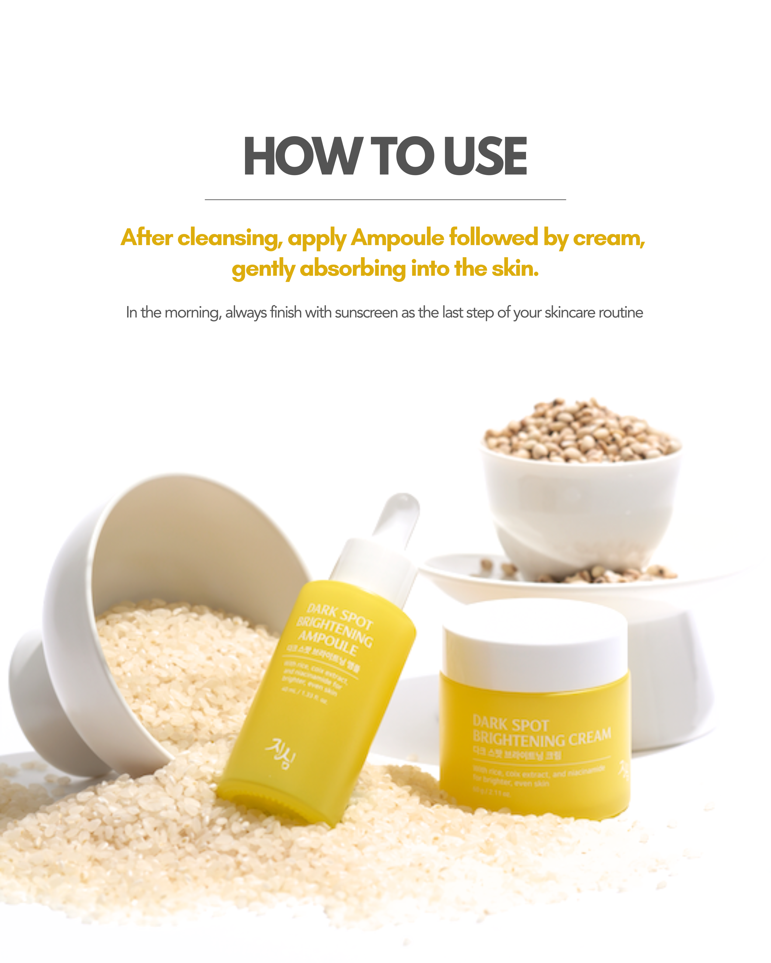 Jinsim Dark Spot Brightening Ampoule