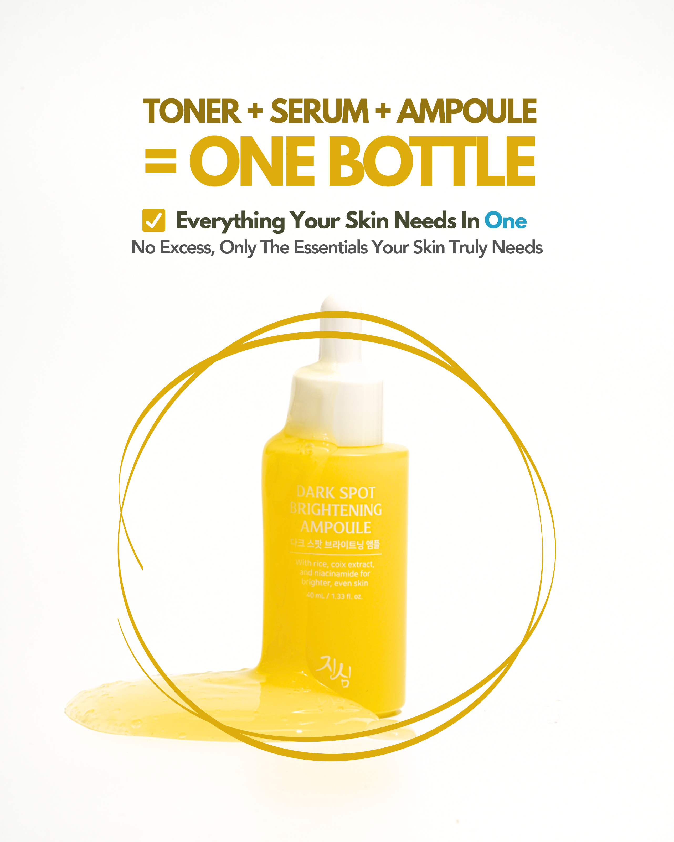Jinsim Dark Spot Brightening Ampoule