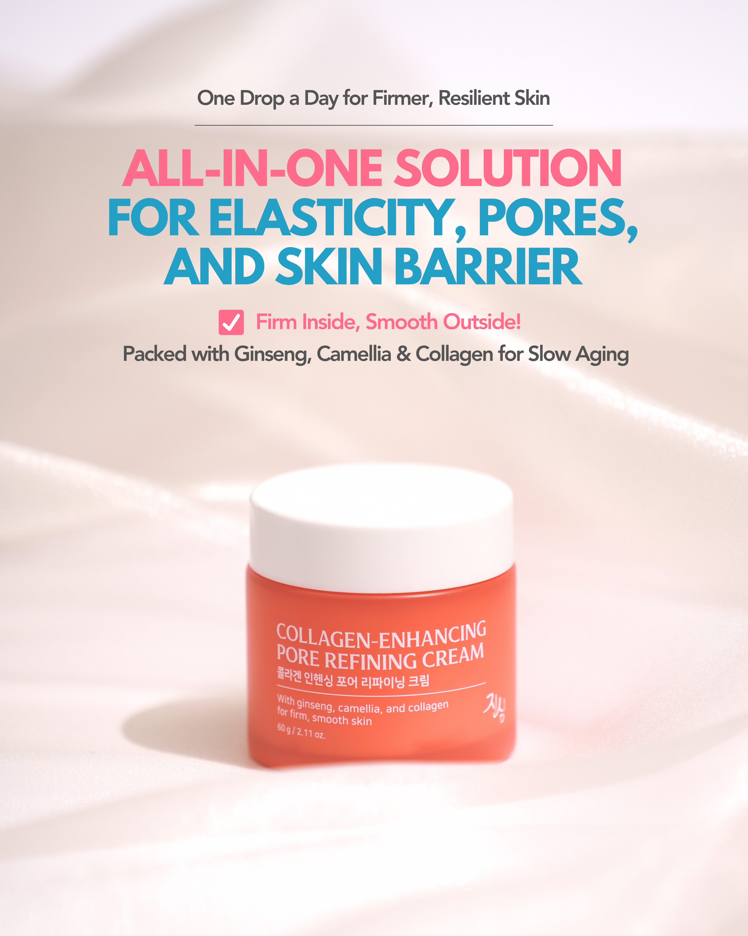 Jinsim Collagen Enhancing Pore Refining Cream