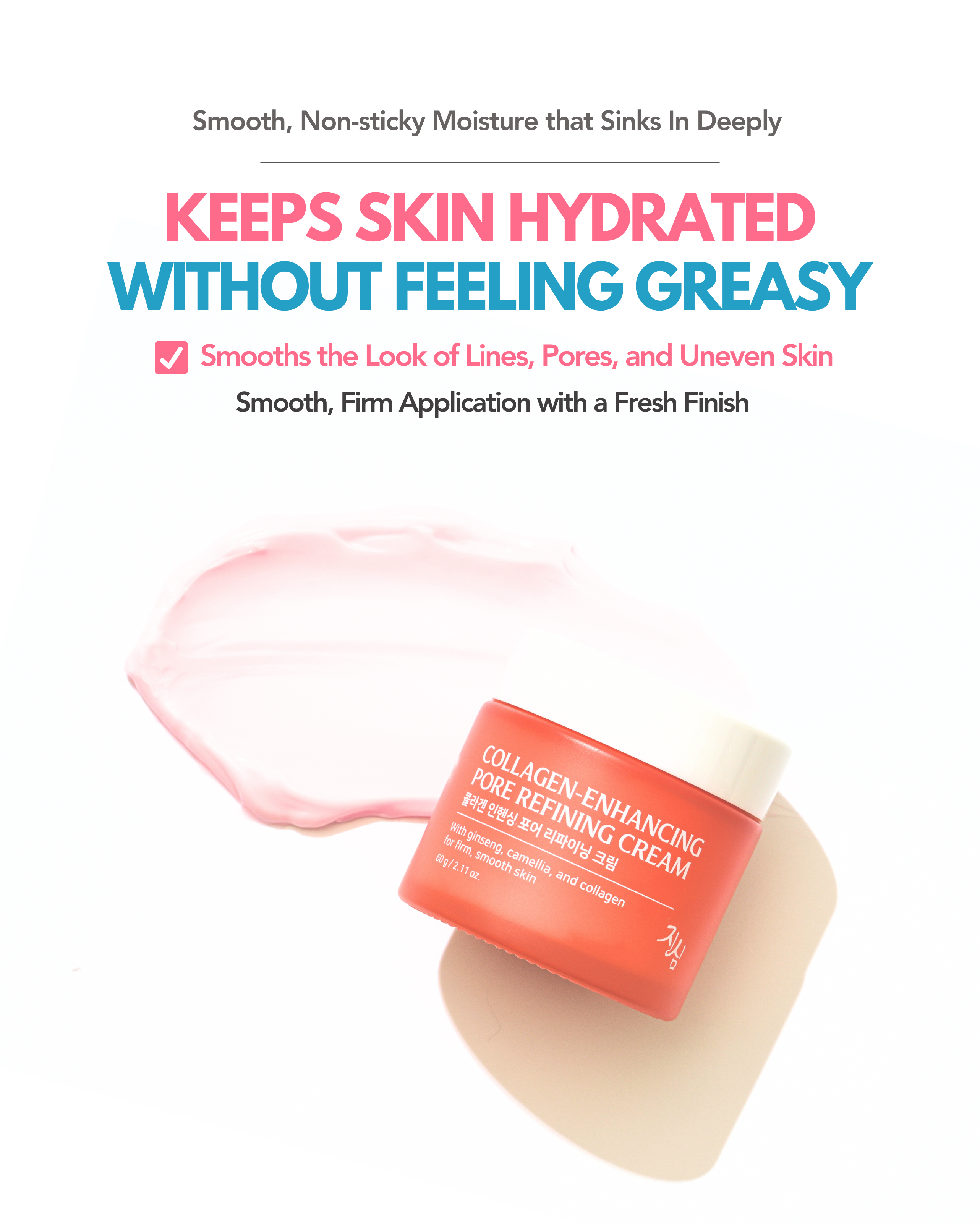 Jinsim Collagen Enhancing Pore Refining Cream