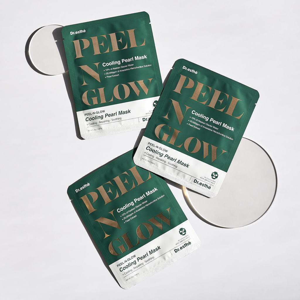 Dr.esthé PEEL-N-GLOW Cooling Pearl Mask