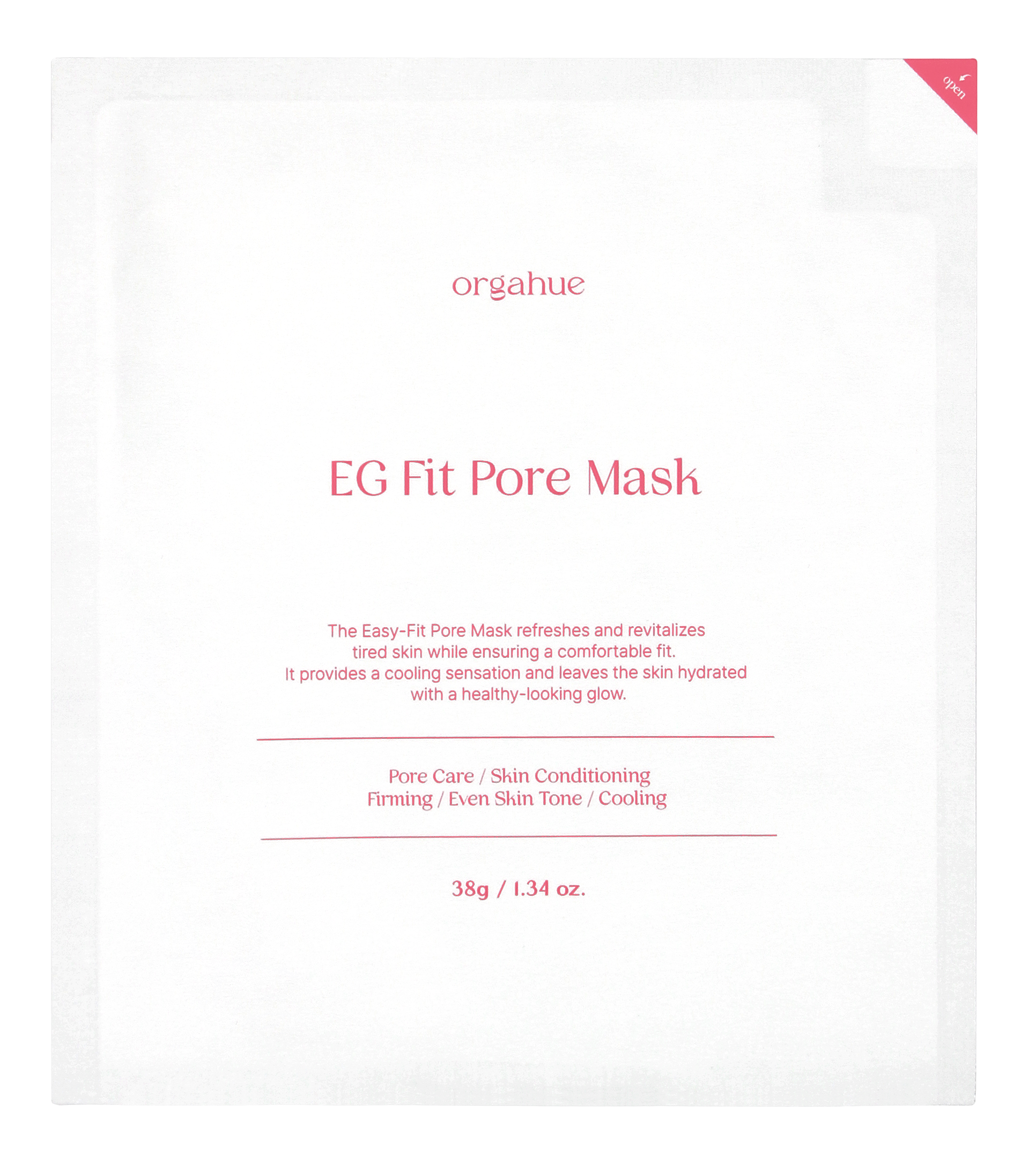 Orgahue Eg Fit Pore Mask