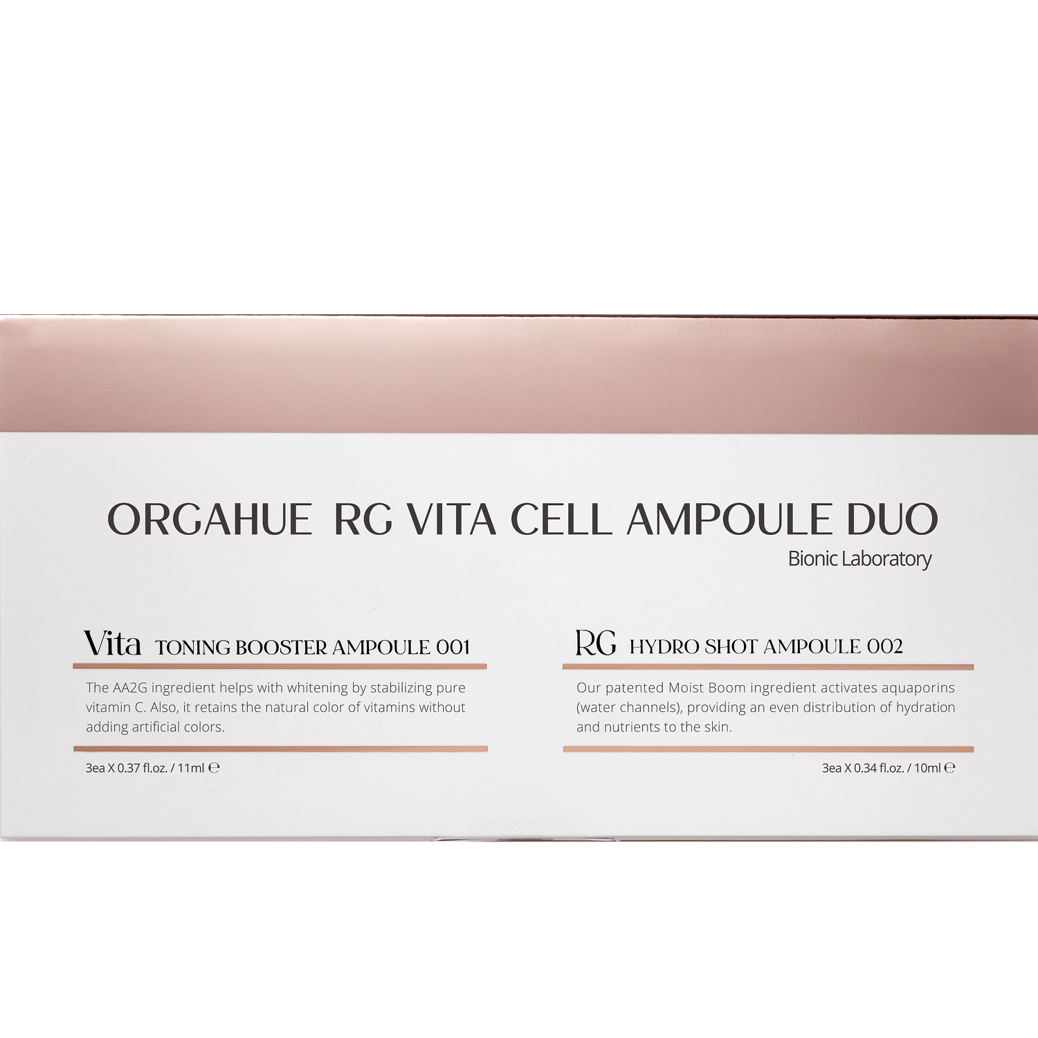 Orgahue RG Vita Cell Ampoule Duo