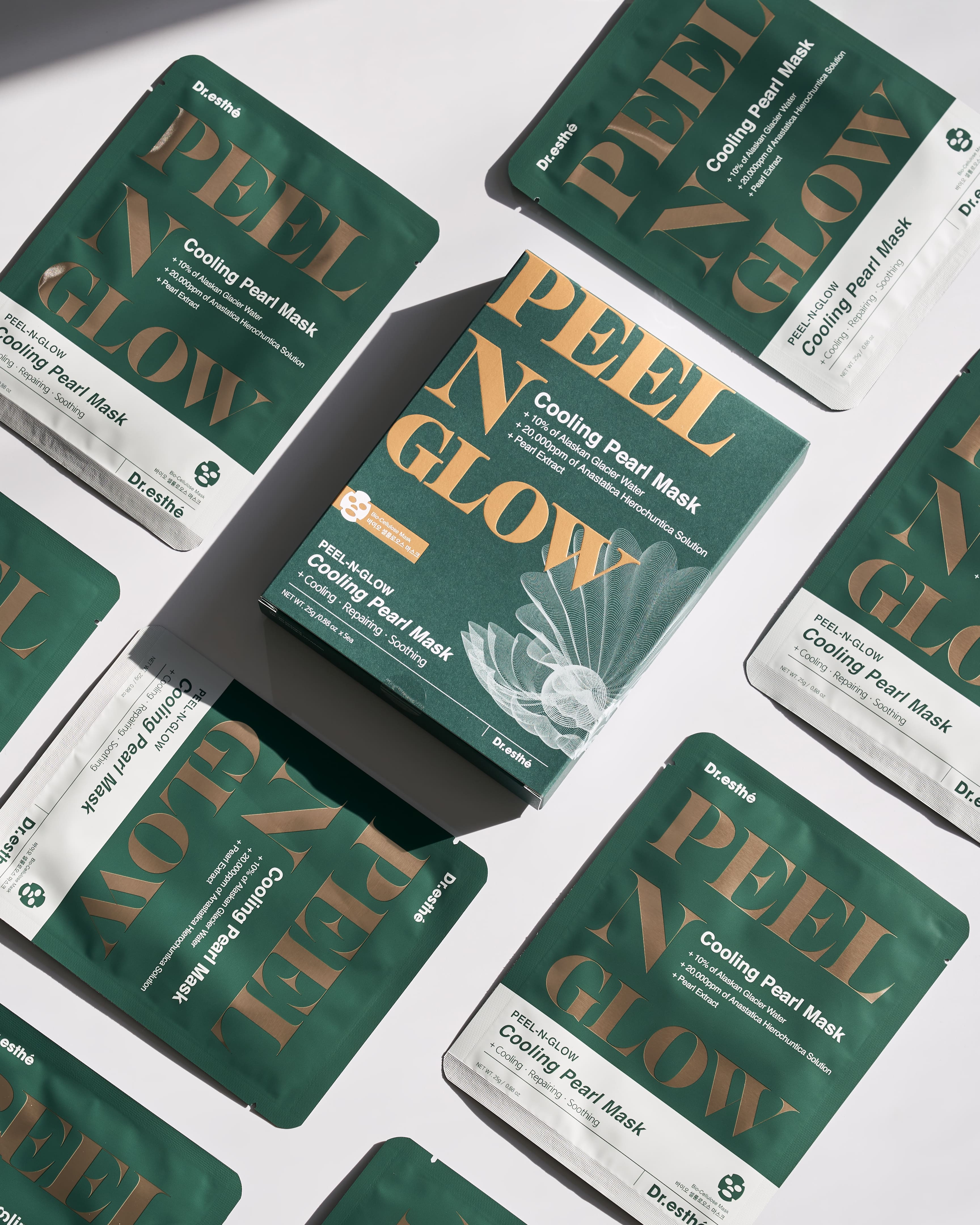 Dr.esthé PEEL-N-GLOW Cooling Pearl Mask