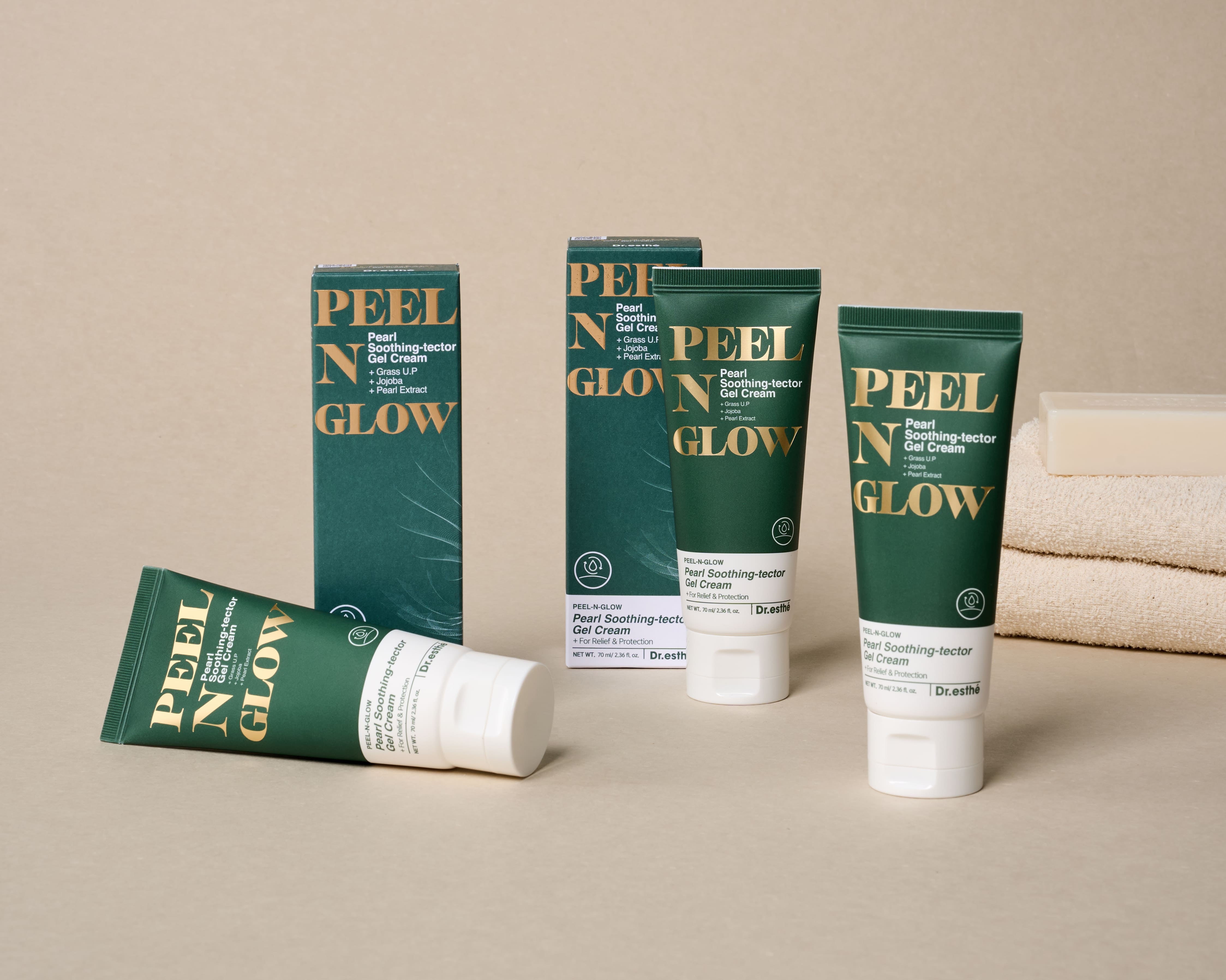 Dr.esthé PEEL-N-GLOW Pearl Soothing-tector Gel Cream