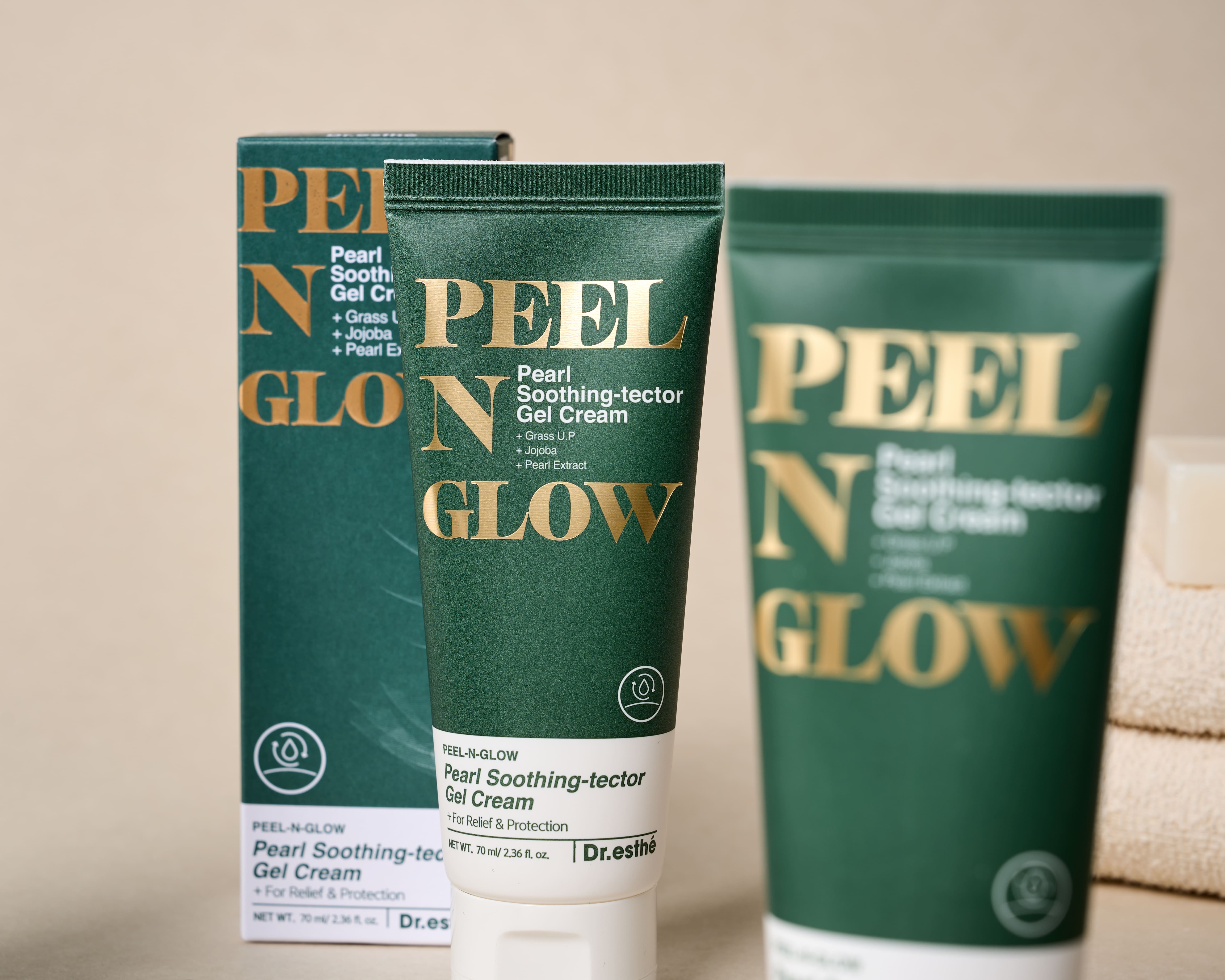 Dr.esthé PEEL-N-GLOW Pearl Soothing-tector Gel Cream