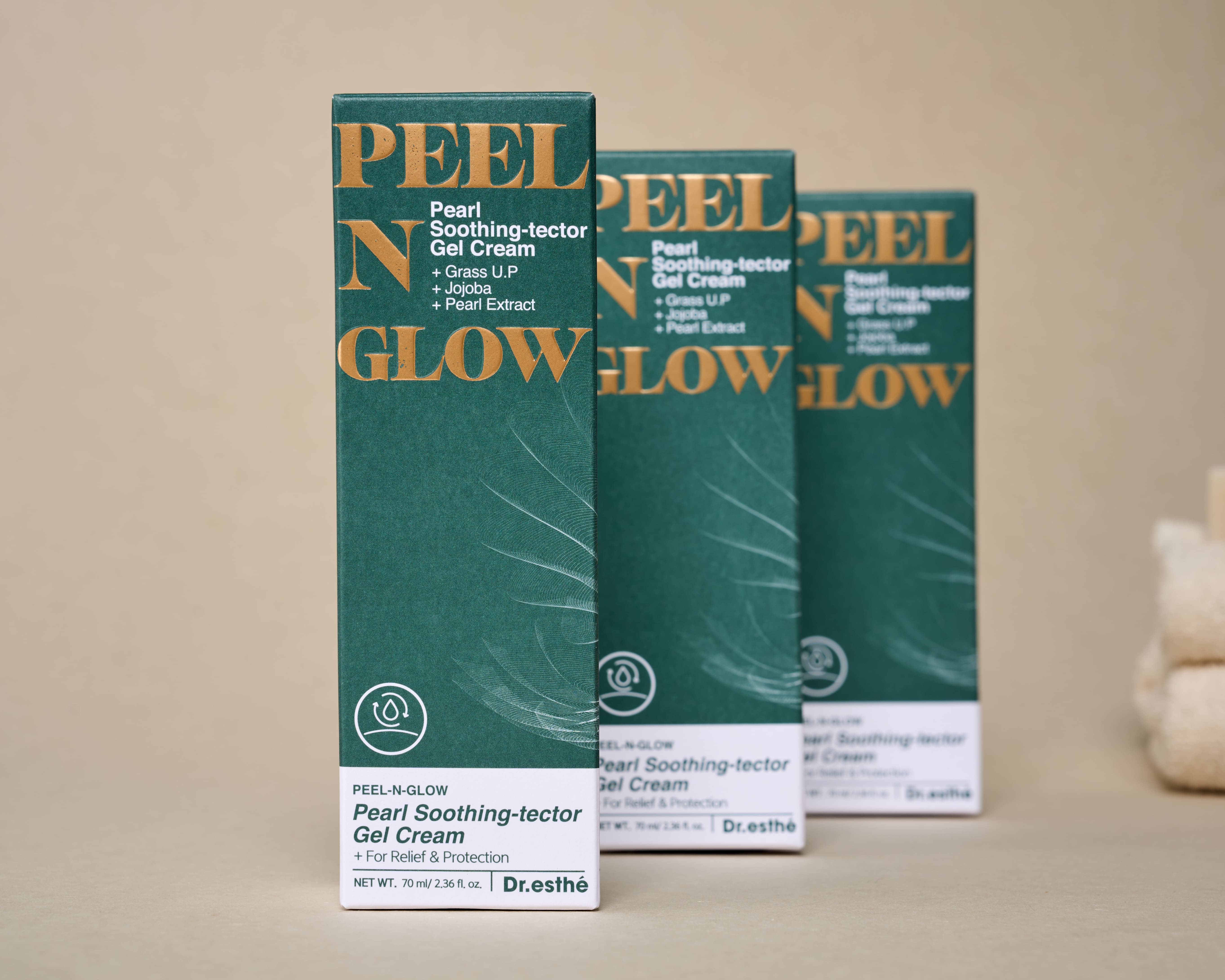 Dr.esthé PEEL-N-GLOW Pearl Soothing-tector Gel Cream