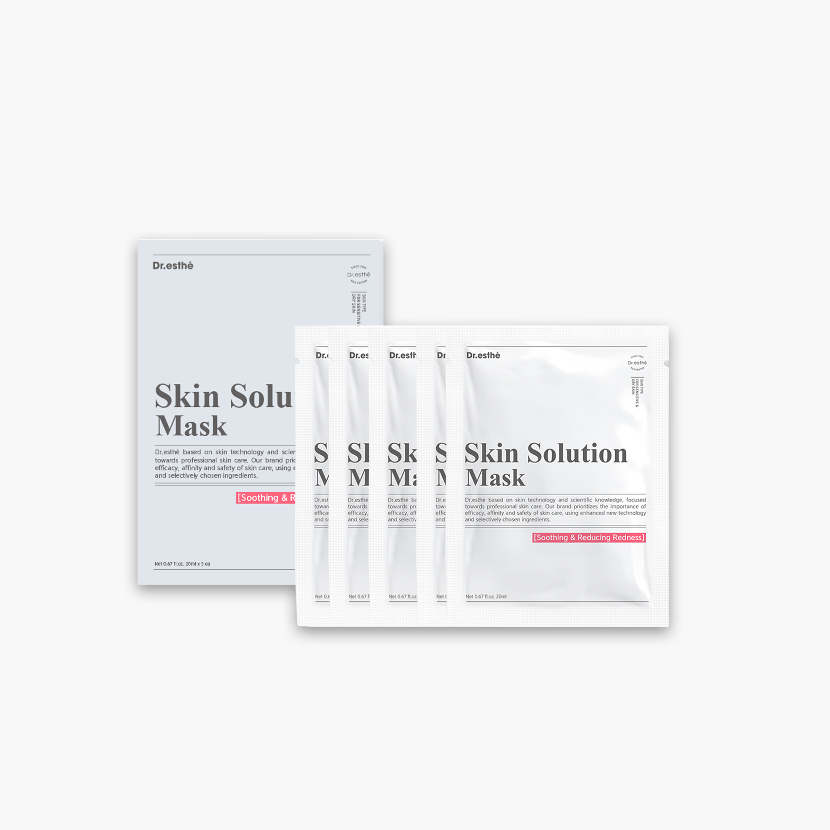 Dr.esthé Skin Solution Mask (Soothing)